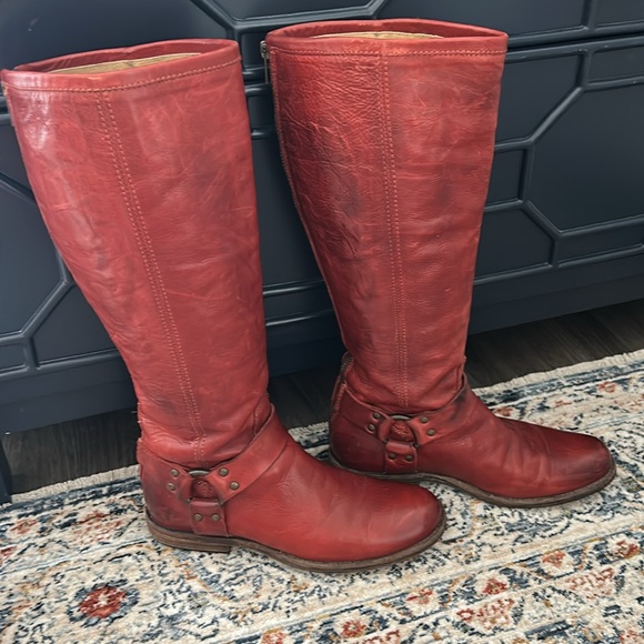 Frye Phillip Harness Tall Boots - Picture 6 of 12